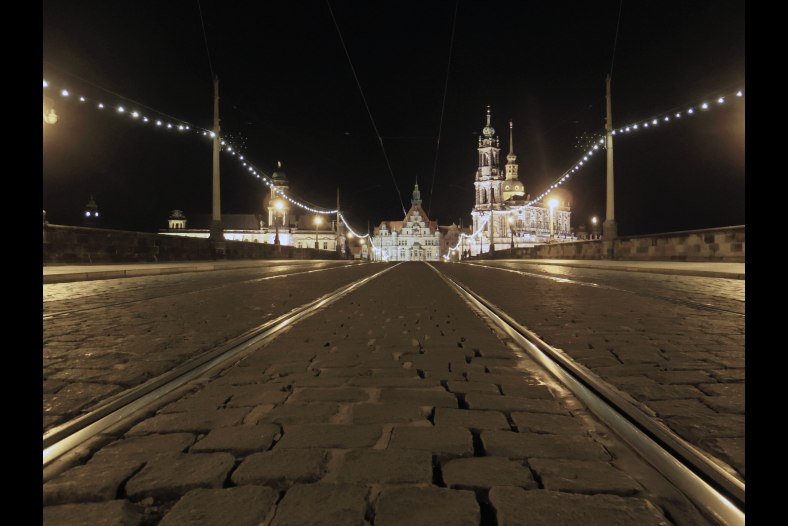 Dresden by night